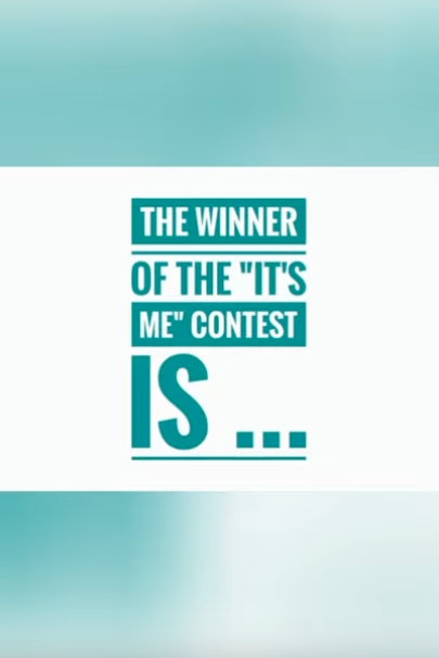 The winner of the “It’s Me” Giveaway is …