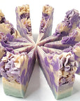 Purple Sunset Cake Slice