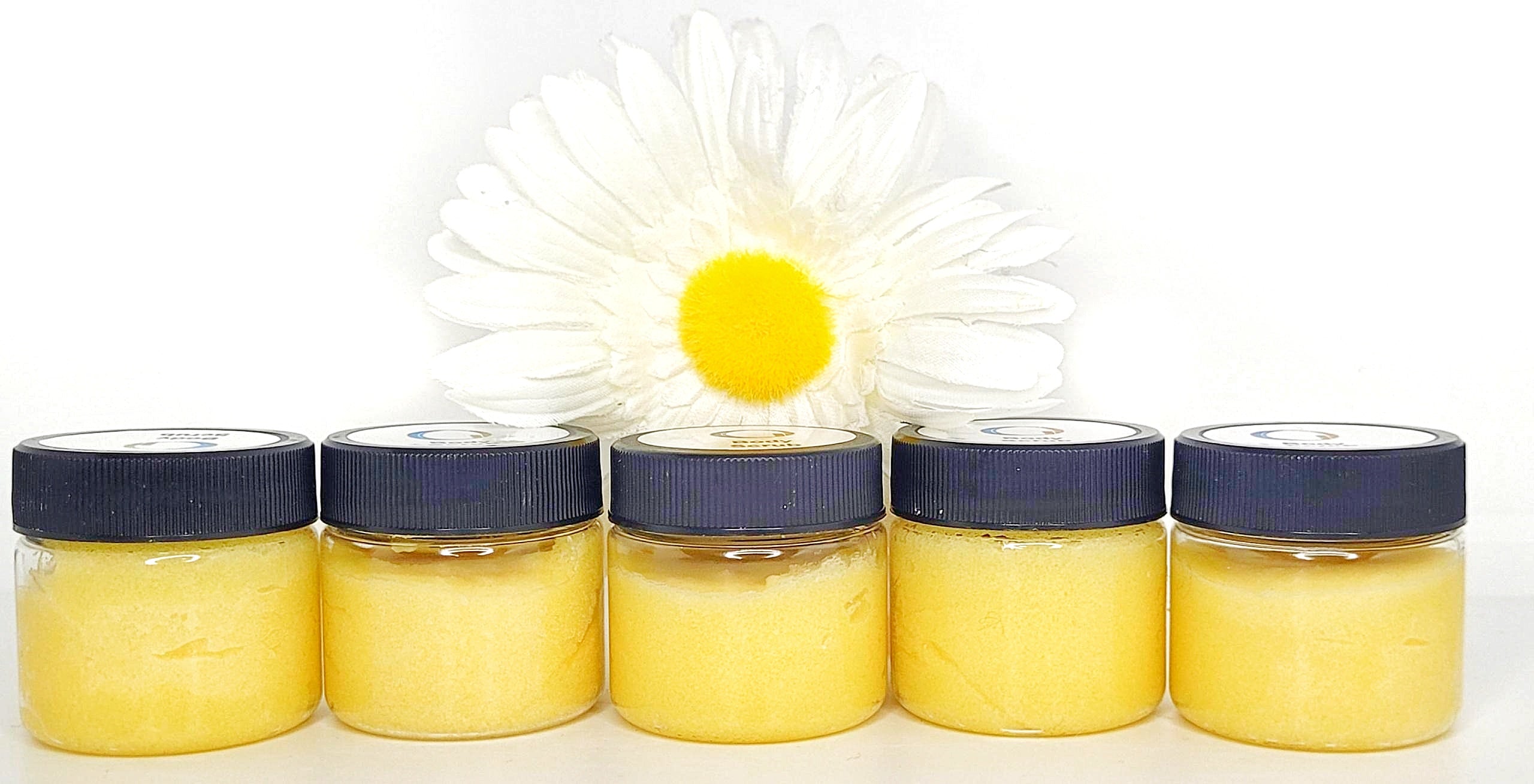 Lemon Body Scrub GreenOliveSoaps