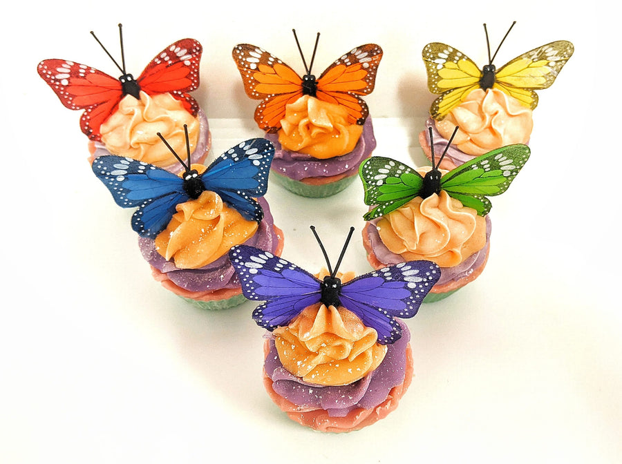 Butterfly Cupcake Soaps